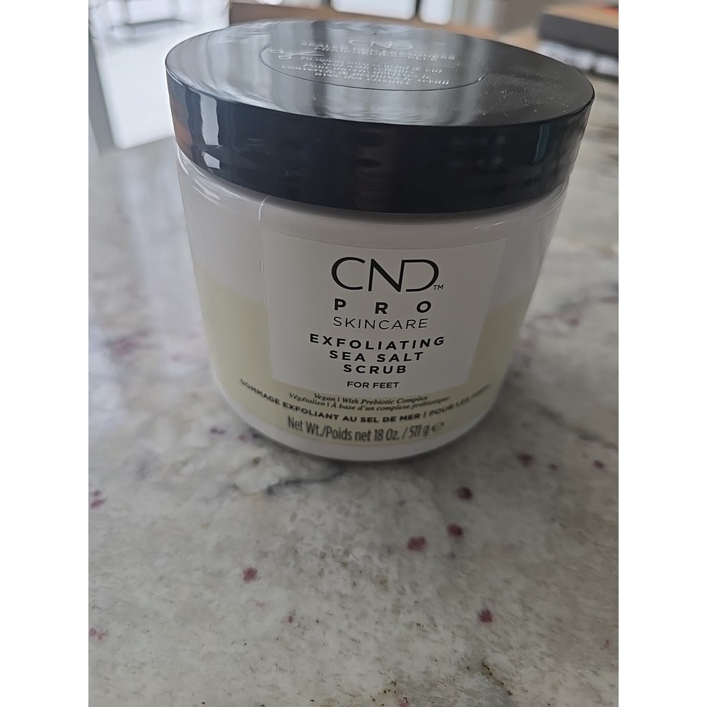 CND PRO SKINCARE EXFOLIATING SEA SALT SCRUB (FOR‎ FEET) 18 FL OZ